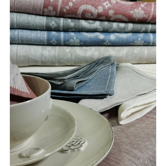 tanyer asztalterito natur len szovet terito toscana toszkan etkezo terites kek mintas igenyes luxus mediterran textil .jpg
